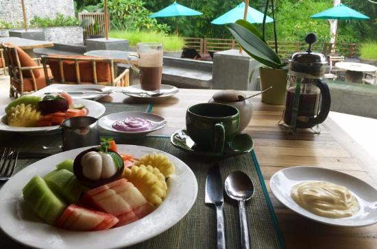 breakfast Ubud resort - Awesome India