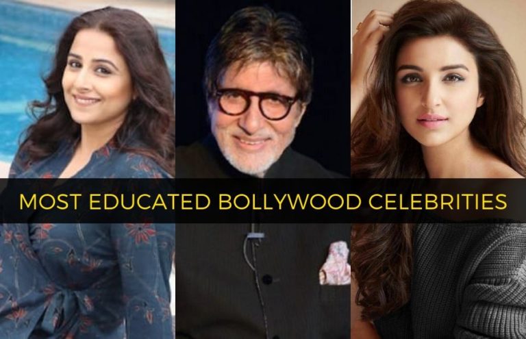 most educated bollywood celebrities